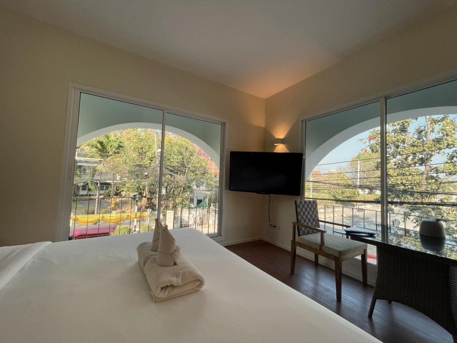 The Corner มุมม่วน คาเฟ่ แอนด์ โฮสเทล Mummuan Hostel شيانغ ماي المظهر الخارجي الصورة